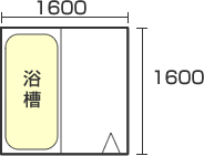 1616（1坪）サイズ